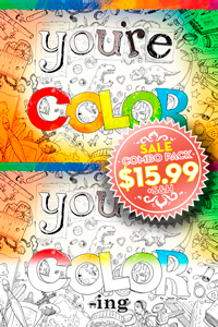 You're Color @ jaseycrowlcomics.com You're Color & You're Coloring